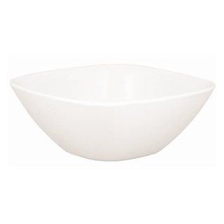 Rounded Square Bowl Colour white. Dimensions 120 x 120mm
