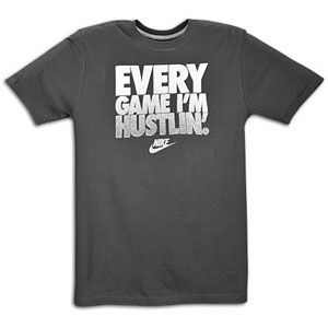 Nike Graphic T Shirt   Mens   Casual   Clothing   Black/Black/Grey