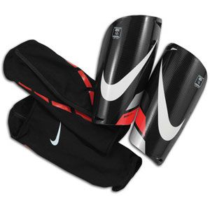 Nike Mercurial Lite Shinguard   Soccer   Sport Equipment   Black/Red