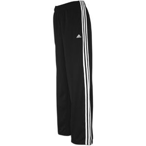  adidas brandmark. 30 inseam. 100% polyester tricot. Imported