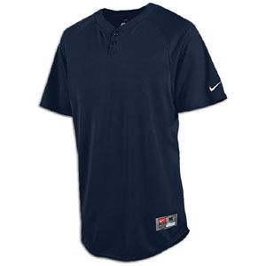 Nike Stock Elite Henley 1.2 S/S Jersey   Mens   Baseball   Clothing