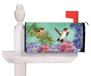Evergreen Curb A Peel Magnetic Mailbox Cover Hummingbird Nest