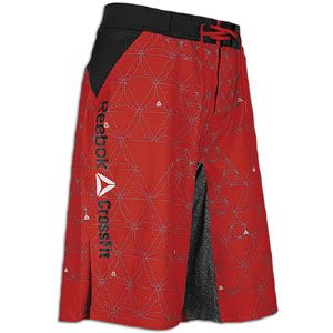 Reebok CrossFit Print Boardshort   Mens   Clothing   Excellent Red