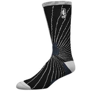 For Bare Feet NBA Logoman Laser Sock   Mens   NBA League Gear   Black