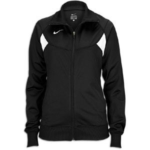 Nike Pasadena II Warm Up Jacket   Girls Grade School   Black/White
