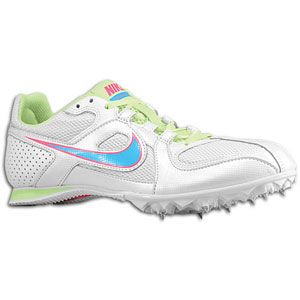 Nike Zoom Rival MD 6   Womens   Track & Field   Shoes   White/Pink
