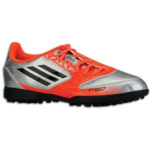 adidas F5 TRX TF   Mens   Soccer   Shoes   Metallic Silver/Infrared