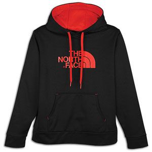 The North Face Surgent Hoodie   Mens   Casual   Clothing   Black/Red