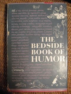 The Bedside Book of Humor Schirmer 1948 HCDJ BCE
