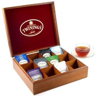 Twinings Wooden 12 Compartment Dividable Tea Box Kitchen