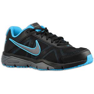 Nike Dual Fusion TR 3   Mens   Black/Blue Glow/Black/Metallic Dark