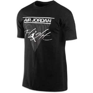 Jordan Classic Flight T Shirt   Mens   Basketball   Clothing   Black