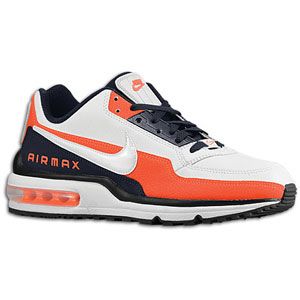 Nike Air Max LTD   Mens   Running   Shoes   White/Obsidian/Orange