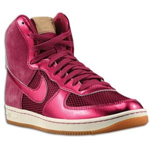 Nike Air Force 1 Light High   Womens   Rave Pink/Rave Pink/Silver/Gum
