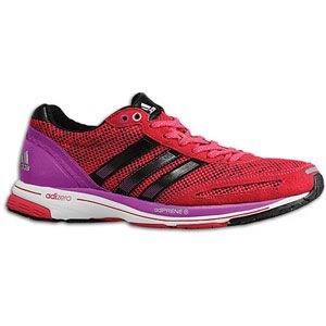 adidas adiZero Adios 2   Womens   Running   Shoes   Bright Pink/Black
