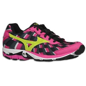 Mizuno Wave Elixir 8   Womens   Running   Shoes   Electric/Lime Punch