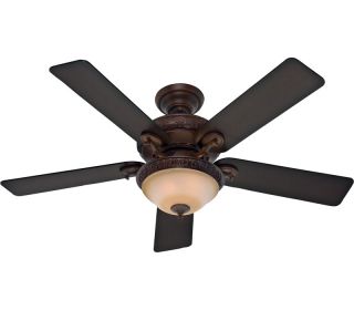 Hunter 20551 Vernazza Cocoa 52 Ceiling Fan w Light Pull Chains