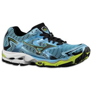 Mizuno Wave Nirvana 8   Womens   Heritage Blue/Anthracite/Lime Punch