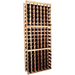 Wooden 126 Bottle Standard Wine Cellar Storage Rack Kit