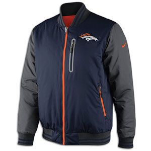 Nike NFL Sideline Reversible Destroyer Jacket   Mens   Denver Broncos