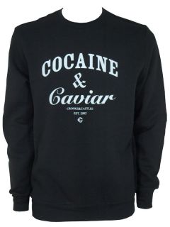 Crooks and Castles Cocaine Caviar Sweatshirt Black