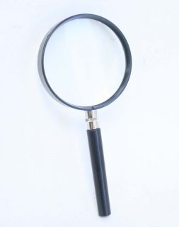 in Magnifier Hand Held Magnifying Glass 5X Power