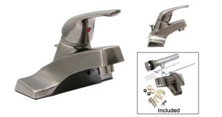 Huntington Brass 4 Bathroom Center Set Faucet Antique Nickel HB5510BL