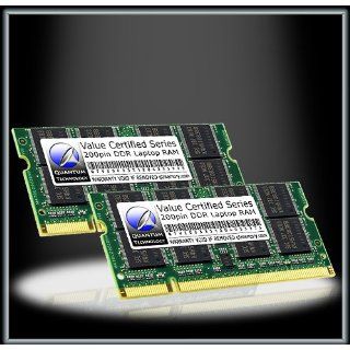 Quantum Technology Certified Spec 256MB 128MBx2 DDR PC2700