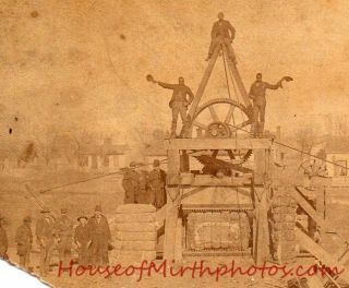 Huntsville Alabama Al Construction Wheel Cabinet Photo 1880s