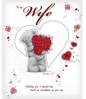 Me to You Love Collection Birthday Cards Wife Husband Girlfriend