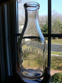 Milk Bottle Piney Branch Dairy Hurlock Maryland