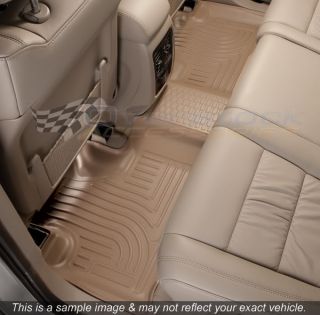  Accord 4DR Premium Floor Mats Tan Husky Liners Weatherbeater
