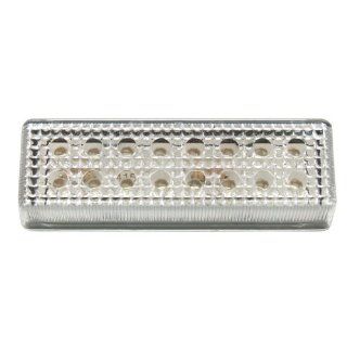 Pacer Performance 20 729 White 16 Diode Double Row LED Brake Light