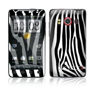 Zebra Print Protective Skin Cover Decal Sticker for HTC Evo 4G (Sprint