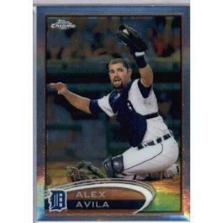 2012 Topps Chrome MLB Card #131 Alex Avila Detroit Tigers