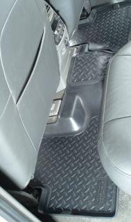 Husky Liner 62021 Black Rear Floor Molded Custom Mat