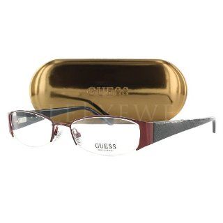   Guess GU 2204 RD Size 51 17 135 Red Frame Eyeglasses Clothing