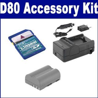  SDM 135 Charger, KSD2GB Memory Card, SDENEL3e Battery