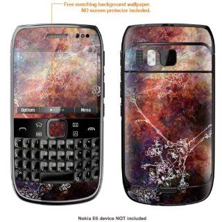  Skin STICKER for Nokia E6 case cover E6 135 Cell Phones & Accessories