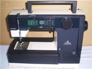 Viking Husqvarna 150 Sewing Machine w Foot Control and Case