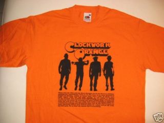 Clockwork Orange Droogos T Shirt FOTL Classic 80s S