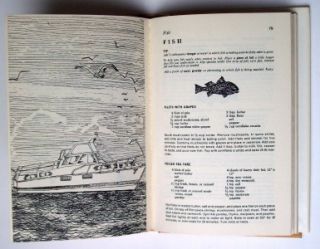 1969 The Mariners Cookbook by Nancy Hyden Woodward Cooking on A Boat