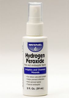 Water Jel Hydrogen Peroxide Spray Pump 2 oz First Aid