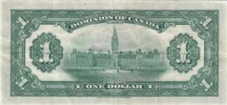 1917 Dominion of Canada $1 Princess Patricia EF