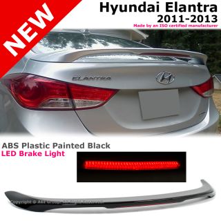 Made for Hyundai Elantra 11 13 4 Door Sedan Concept Wing Style PU Rear