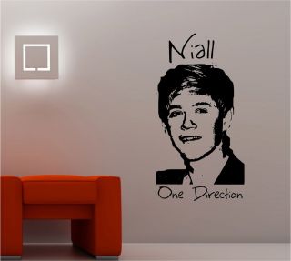  One Direction Wall Art Sticker Vinyl Lounge Music Bedroom Girls