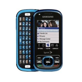 Samsung M550 Exclaim Sprint Used Blue
