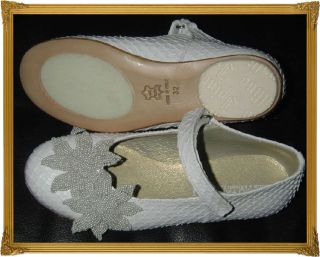 NWT I PINCO PALLINO SPECIAL OCCASION WEDDING FLOWER GIRL SHOES 32 UK 1