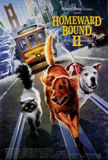 Homeward Bound II Lost In San Francisco Movie Poster 1996 Michael J
