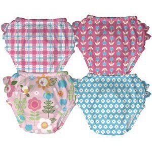 Iplay Ultimate Girls Swim Diaper Assorted Colors Size Med 12M 18 22lbs